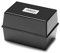Deflecto Value Size 6 x 4 Index Card Box - Black, 152 x 102 mm