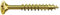 SPAX Universalschraube, 4,5 x 70 mm, 500 Stück, Kreuzschlitz Z2, Senkkopf, Teilgewinde, 4CUT, YELLOX, 0291020450705