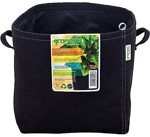 Pot en géotextile Gronest 15L double paroi