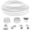 spares2go Wasser Zuleitung Tube + Kühlschrank-Anschluss-Kit für Maytag/Amana American-Stil doppelte Kühlschrank/Kühlschrank (1/10,2 cm Pipe)