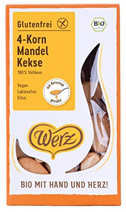 Werz 4-Korn-Vollkorn-Mandel-Keks glutenfrei