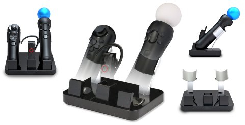 Tridock 3-in-1 système d'alimentation pour PS Move