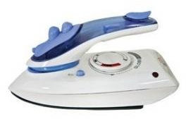 DCG Eltronic ETA200 Reisebügeleisen, 20,3 x 9,3 x 9,4 cm, Weiß/Violett