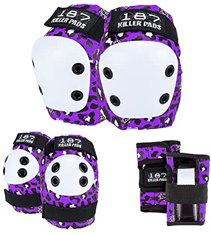 187 KILLER PADS Junior Six Pack Set Padset Kinder Weiß Weiß-Pink, Junior