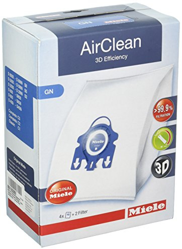 Miele 9153500 - Bolsas tipo GN de recambio con filtro para aspiradoras S2000 y S5000