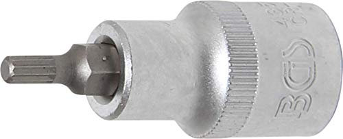 BGS 4350 - Douille à embouts - 12,5 mm (1/2) - denture multiple intérieure (pour XZN) M5