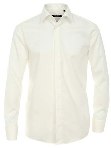 CASAMODA Herren Popeline Hemd uninah 005335 Comfort Fit