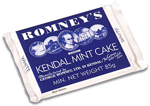 ROMNEY'S OF KENDAL Kendal Mint Cake WHITE 85g / 2.99oz x1