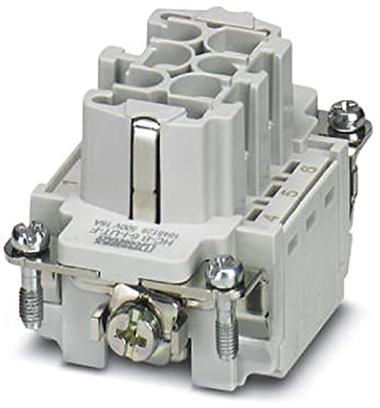 PHOENIX CONTACT HC-B 6-I-CT-F Kontakteinsatz, 1 Anzahl der Anschlüsse, 39.620g