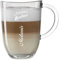 Leonardo Kaffeebecher mit Henkel Personalisiert mit Gravur passend zum Geburtstag - Latte-Macchiato Glas 380 ml - Kaffee-Glas Geschenk-Idee für Mamas - Motiv Mama´s Becher
