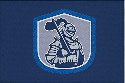 U24 Aufnäher Ritter Motiv Nr. 42 Fahne Flagge Aufbügler Patch 9 x 6 cm