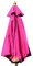 Garden Market Place Parasol de jardin en bois de superbe qualité - 2 m de large - Proposé en 8 couleurs (ici rose)