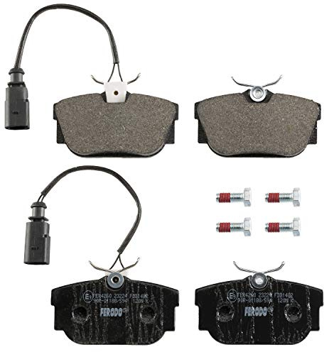 FERODO Brake Pads | FDB1482 | OE-Matching Quality | Eco-Friction Fuse+ Technology | Pack of 4