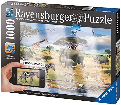 Ravensburger 19305 - Tiere Afrikas - 1000 Teile Augmented Reality Puzzle
