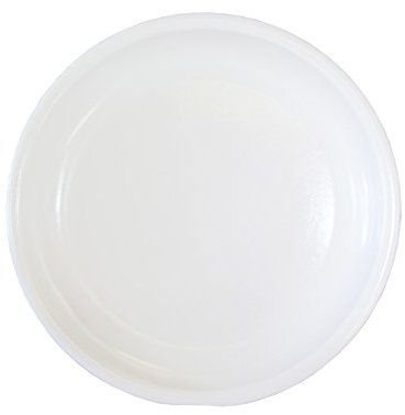 Hentschke Keramik Untersetzer für Blumentopf/Pflanztopf Ø 18 x 4 cm, Stellfläche 13 cm, 099.018.04 weiß Made in Germany