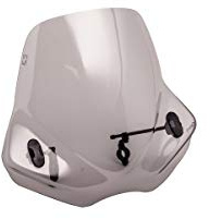 Puig 5267H Headlight Fairing For Non-Round Headlights, Smoke