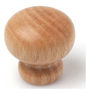 Rei 7 – 259.90 – Pomello legno – Faggio Transp – Ø30 mm
