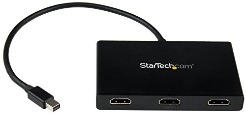 StarTech.com 3-Port MINI DISPLAYPORT to HDMI Multi-Monitor Adapter Drives Triple 1080P 60HZ O