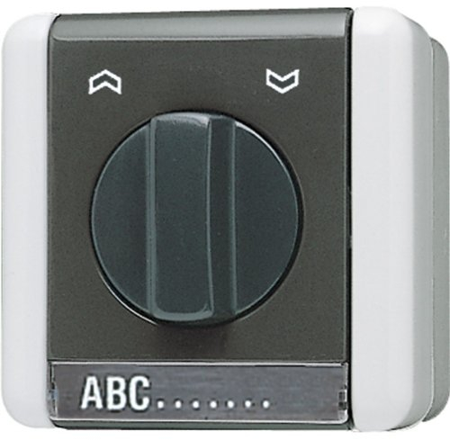 Jung, Interruttore Rotativo per Veneziane - 834.10W