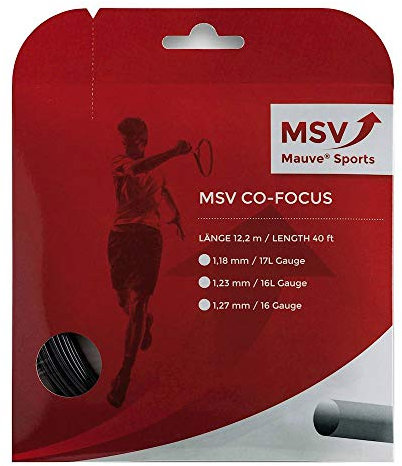 MSV Saitenset CO Focus, Schwarz, 12 m, 0355000127900005