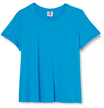 Stedman Apparel Women's Classic-T/ST2600 Regular Fit Short Sleeve T-Shirt, Ocean Blue, Size 16 (Manufacturer Size:X-Large)