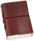 Gusti Buch Leder - Jasmin Notizbuch Tagebuch DIN B7 Braun Leder