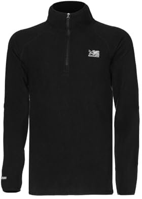 Karrimor Mens Micro Fleece Top Black XL