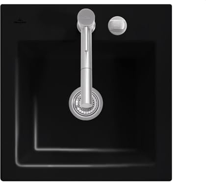 Villeroy & Boch VB-3315 02 J0 SUBWAY 50S Spülbecken, Chromit