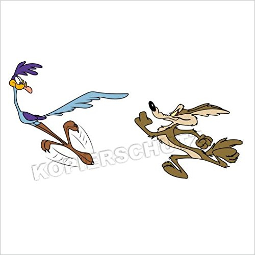 482/1 < Set Roadrunner & Coyote > Aufkleber Sticker