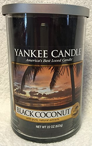 YANKEE CANDLE 623,7 Gram Large Double Wick Tumbler Candle Black