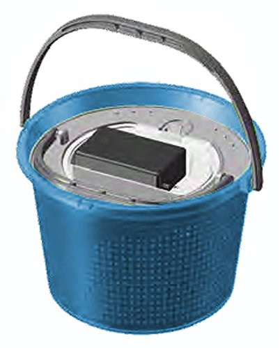 Körderfischeimer mit Sauerstoffpumpe Köderfisch Behälter Angel Eimer Angeleimer (18 L)