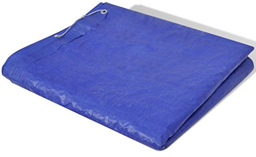 vidaXL Poolabdeckung PE 394x207cm Abdeckplane Abdeckung Poolplane Schwimmbad