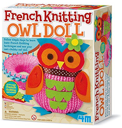 4M 68417 - French Knitting Owl Doll