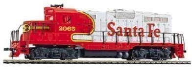 Walthers Scala H0 - Locomotiva Diesel GP9M Santa Fe