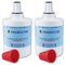 2 x Finerfilters Compatible Samsung Aqua Pure Plus Fridge Water Filter DA29-00003 Fits B F Or G Version