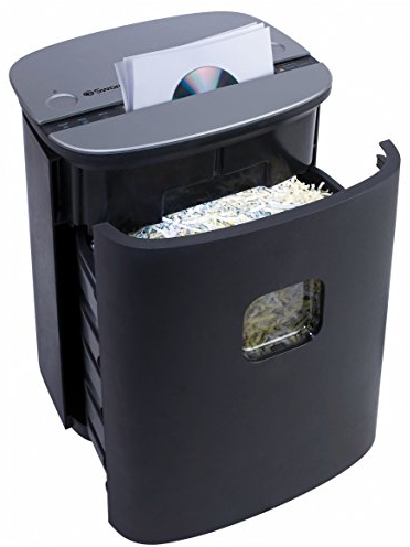 Swordfish 1600XCD Continuous Shredding 16 Sheet P-4 Cross Cut Paper/Document Shredder [40244], Black, Silver