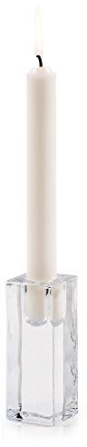 pajoma Kerzenhalter, transparent aus Glas (10cm)