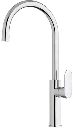 Paffoni Lavello CANDY Miscelatore lavello mod.ALTO canna D.22 tubo Ombrello