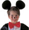 W WIDMANN MILANO Party Fashion 2282T - Maxi Mausohren für Kinder, Accessoire, Haarschmuck, Kopfschmuck, Karneval, Fasching, Mottoparty