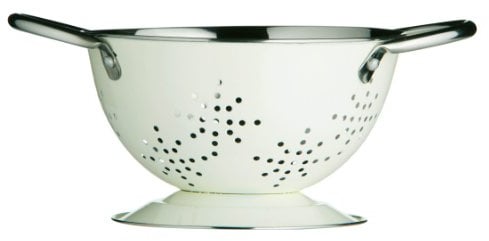 PREMIER Housewares 0508983 Mini Scolapasta, Diametro 14 cm, Crema