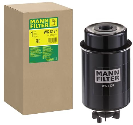 MANN-FILTER, WK 8137 Fuel Filter | For Off-Highway, Fuel System Protection, Injector Protection, Clean Fuel Supply, True OE Engineering