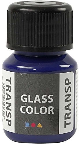 Glass Color Transparent. 30 ml/ 1 bottle, brilliant blue