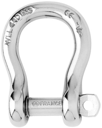 Wichard Captive Pin Bow Shackle - Diameter 5mm - 3/16