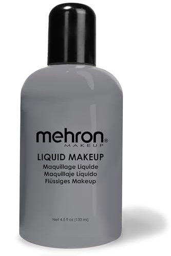Mehron Liquid Makeup - Monster Grey (130 Ml)
