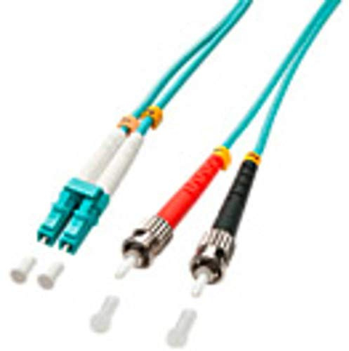 LINDY 46386 LWL-Duplexkabel LC/ST OM3 20m