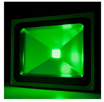 LED Scheinwerfer Flutlicht 50W 4.250Lm IP65 Grün 30.000H [BQFS29050B-G] | Greenice