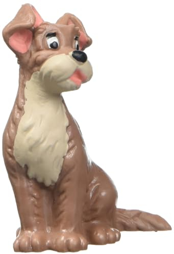 Bullyland 12446 - Spielfigur Strolch aus Walt Disney Susi und Strolch, ca. 5,6 cm, detailgetreu, ideal als kleines Geschenk für Kinder ab 3 Jahren