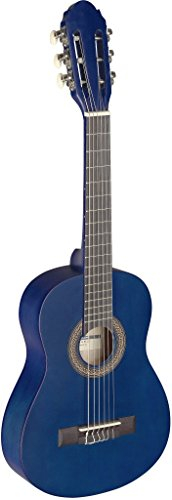Stagg C405 1/4 Klassische Gitarre – schwarz 1/4 blau