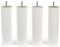 Coreme Pieds Bois 20 cm Blanc