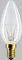 Philips Kerzenlampe 25W 230V E14 klar (2er Pack)
